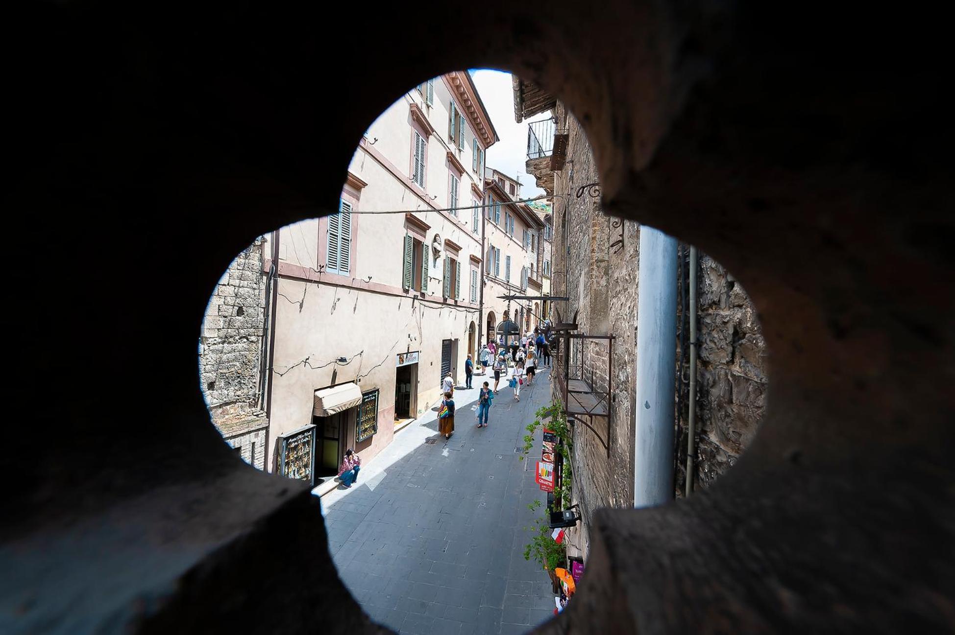 La Loggia Di Portica Residenza Storica Nel Centro Di Assisi Lejlighed Eksteriør billede